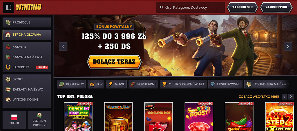Wintino Casino, Winning Fit For The Big Screen