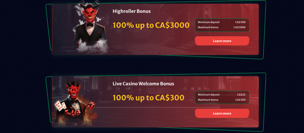 Welcome Rewards, Regular Promotions and VIP Benefits