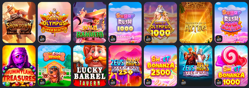 Martin Casino, Game Library, slots