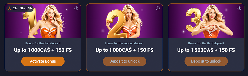Promotions Available at Casino Vox, Free Spins