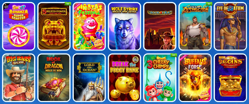 Diverse Games, Slots, SpinFest Casino, online casino