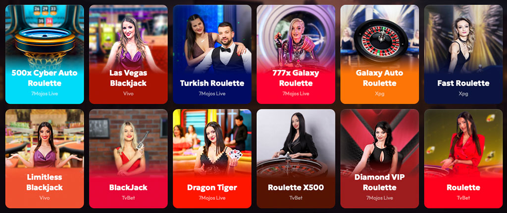 Live Casino Games, Madcasino, Game Shows