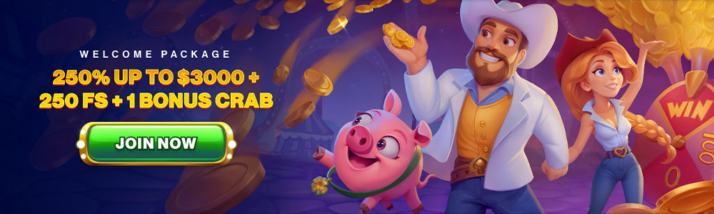 Spins of Glory Casino, Welcome Bonus Package, free spins