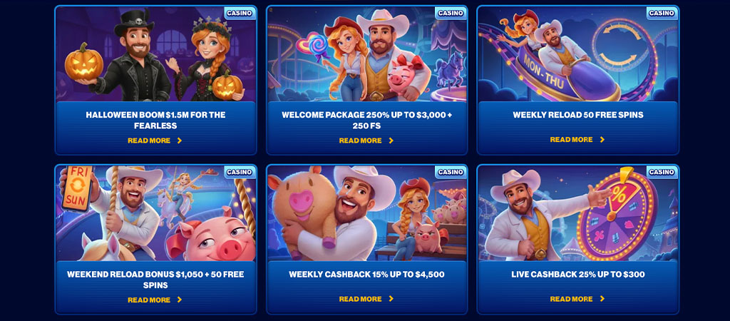 Spins of Glory Casino, live casino, cahback