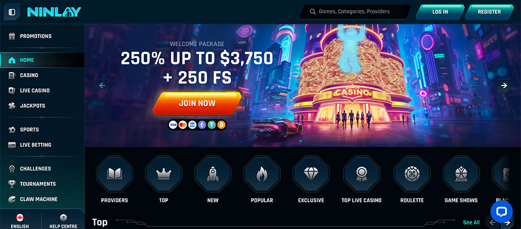 Casino bonuses Canada, welcome package