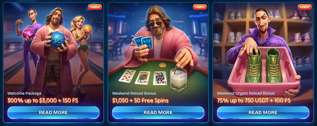 Dudespin Casino Bonuses, Promotions, and VIP Program