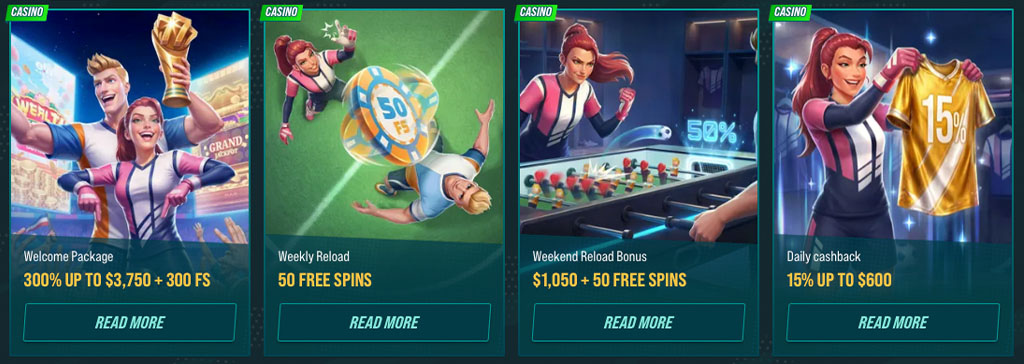 Live Cashback, Casino bonuses Canada