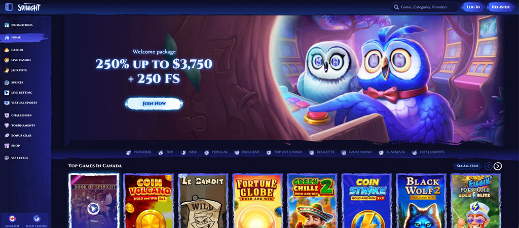 Quality Casino Games and Promotions at Spinight Casino