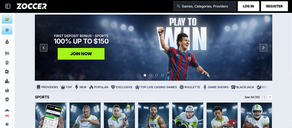 Zoccer Casino, the Place Where You'll Never Get Bored