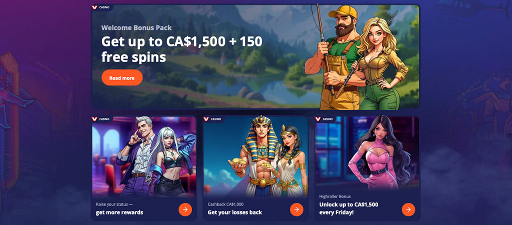 Bonuses, Promotions & VIP-Program 